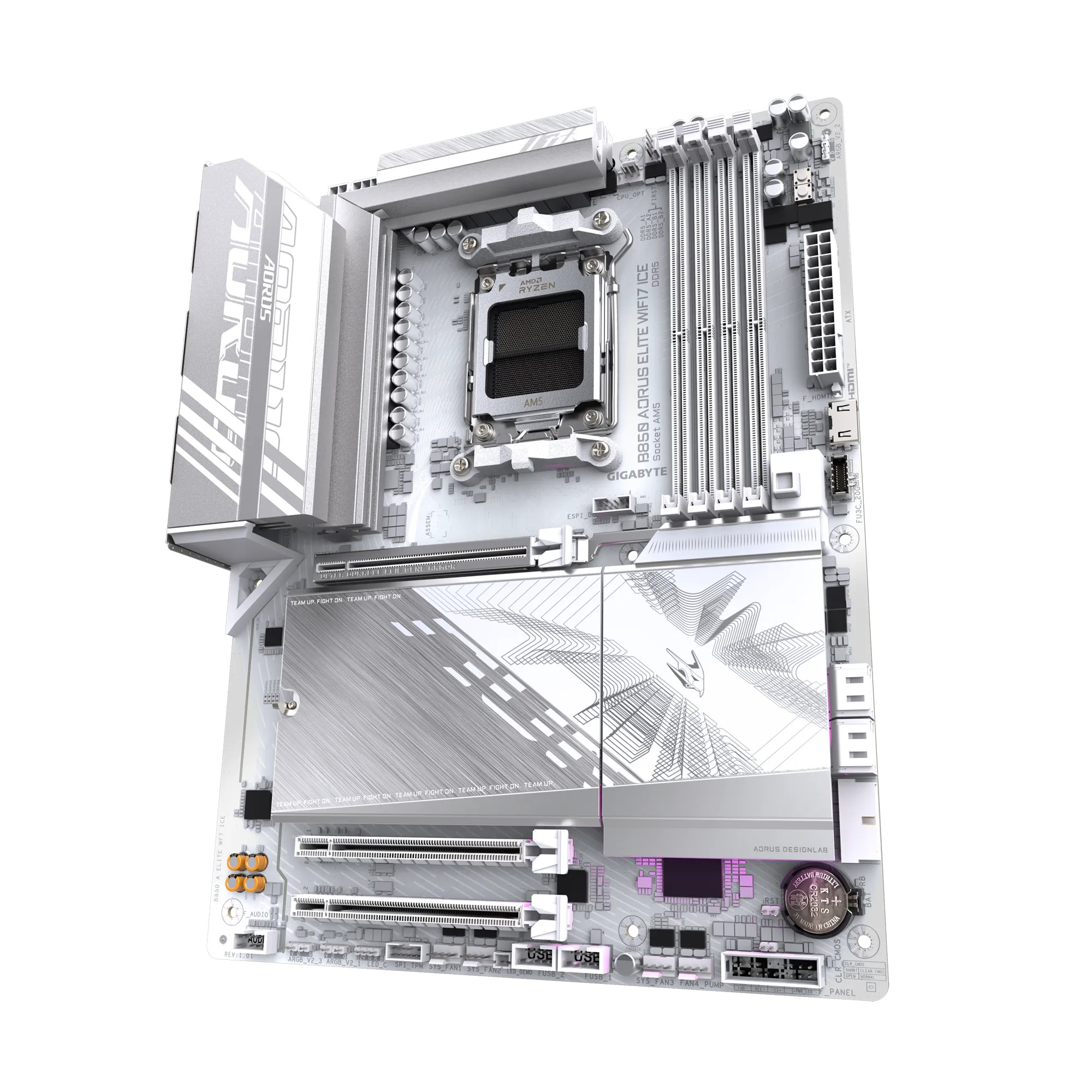 Motherboard Gigabyte B850 AORUS Elite WiFi 7 ICE AM5 ATX